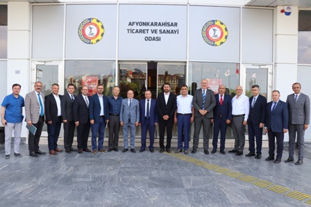 AKÜ Heyeti, ATSO’yu ziyaret etti