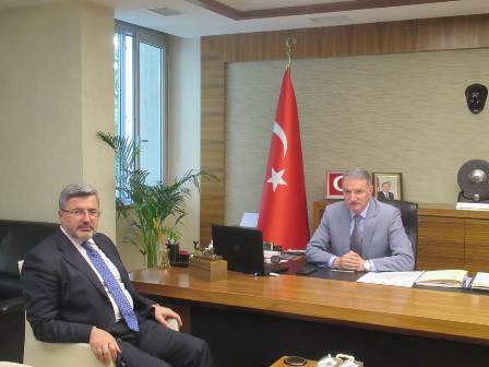 Ali Özkaya'dan TMO'ya ziyaret