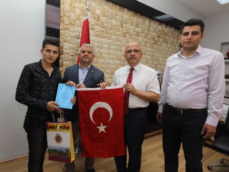 Asker Adaylarından Başkan Çoban’a Ziyaret