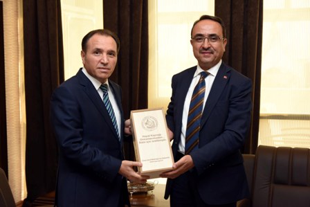 Bakan Yardımcısı Özkaldı Akü’yü ziyaret etti