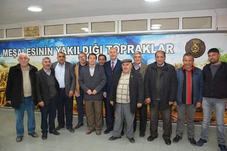 Başkan Bozkurt muhtarlar ile buluştu