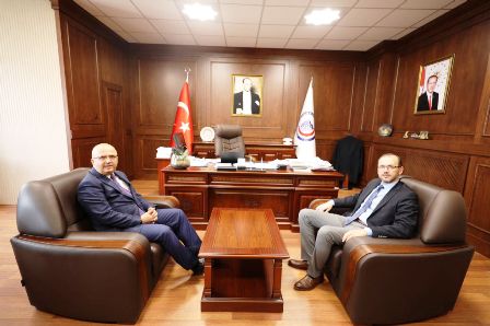Başkan Çoban’dan Protokol'e Veda