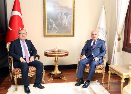 Başkan Çoban’dan Protokole Veda Ziyaretleri