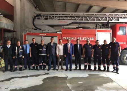 Başkan Çöl İtfaiye personeliyle buluştu