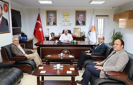 Başkan Çöl’den AK Parti il başkanlığına ziyaret
