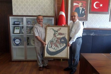 Başkan Şahin’den, İGM Başkanı Çoban’a Ziyaret