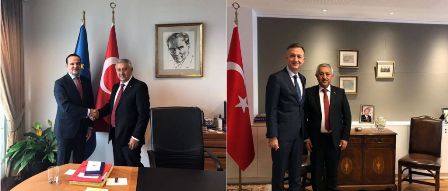 Başkan Zeybek Belçika Temaslarına Devam Ediyor