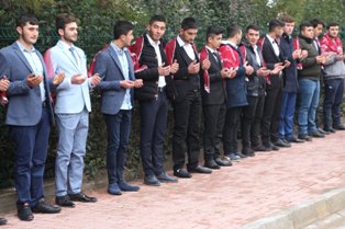 Başmakçı'da asker duası yapıldı