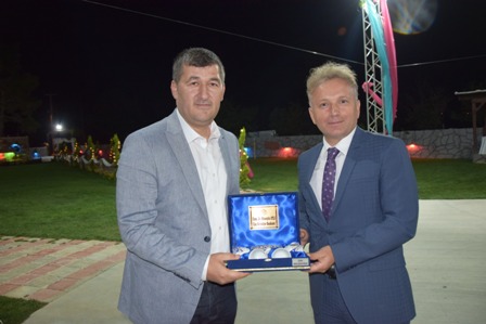 Çay Kaymakamı Tanrıkulu veda eti