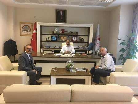 Çelik’ten Hayvancılık Genel Müdürü Erdurmuş’a ziyaret