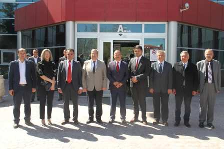 Çetinkaya, AFSU’yu ziyaret etti