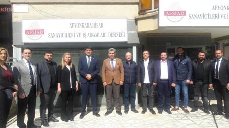 Çetinkaya’dan AFSİAD’a ziyaret