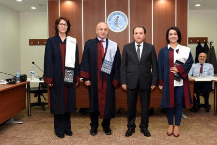 Doçentler cübbe giydi
