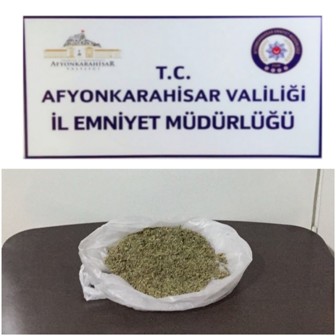 Durdurulan araçtan bonzai çıktı