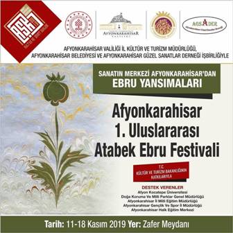 Ebru festivali düzenlenecek