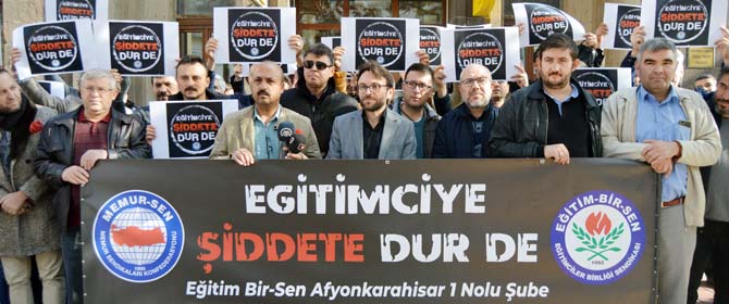 Eğitim Bir-Sen'den öğretmenlere yönelik şiddete tepki