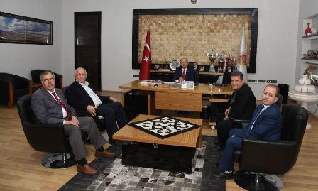 Engelliler Konfederasyonu'ndan Başkan Çoban'a Ziyaret