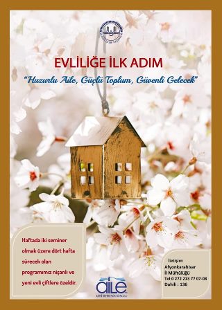 Evliliğe ilk adım seminerleri başlıyor