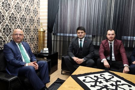 Fatih Çetinkaya’dan Başkan Çoban’a Ziyaret