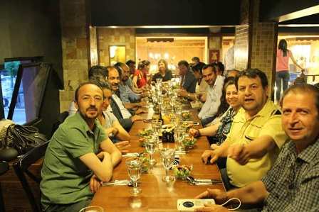Gazeteciler iftarda buluştu