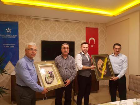 Gözgül Termal veda eden Müdürleri unutmadı