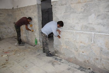Hacı Latif Camiinde Bakım Onarım Çalışmaları