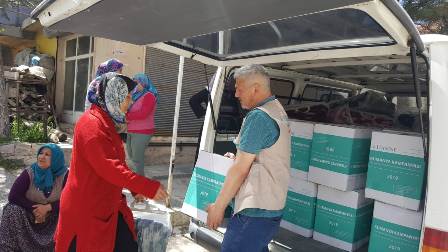 Hasene Derneği Ramazan ayı Kumanya Dağıtımını başlattı