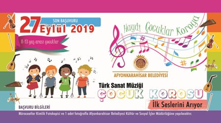 Haydi çocuklar koro’ya