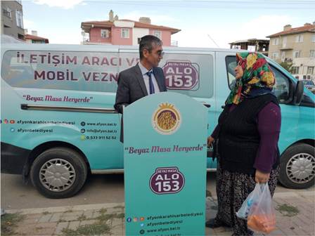 Hizmeti vatandaşın ayağına götürdük
