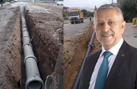 İçme suyu hatları yenilendi