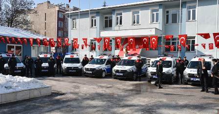 İl Emniyet Müdürlüğü araç filosunu güçlendirdi