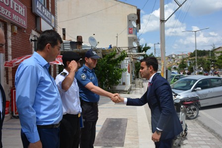 İscehisar Kaymakamı Topaloğlu görevine başladı