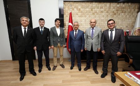 Kamu Sen’e bağlı sendika başkanlarından ziyaret