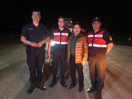 Kaymakam Kaya alınan tedbirleri denetledi