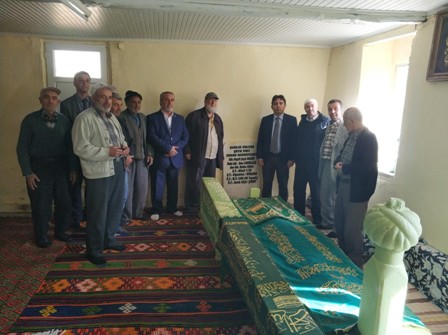 Kaymakam Kaya Sultan Türbesini ziyaret etti