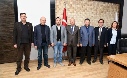 Kızılay Afyon Şubesi'nden Başkan Çoban'a Ziyaret