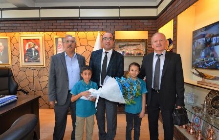 Mehmet Akif Ersoy İlkokulundan Başkan Çöl’e Ziyaret