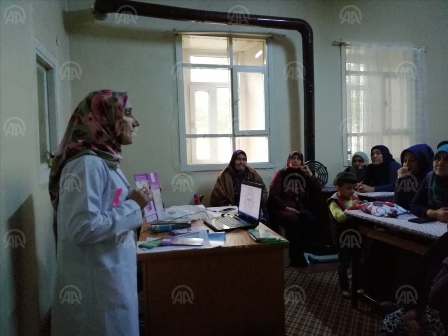 Meme kanseri üzerine seminer verildi