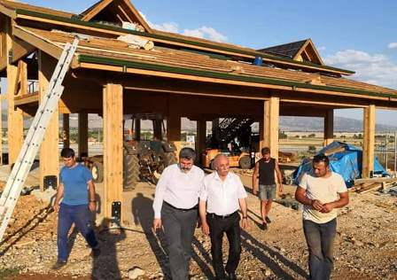 Milletvekili Özkaya Dinar’da incelemelerde bulundu