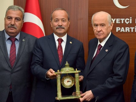 Milletvekili Taytak, MHP’li başkanları heybesi dolu gönderdi