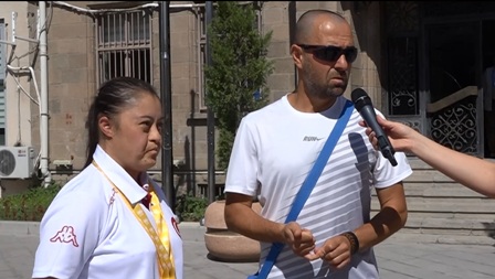 Milli sporcu Münevvere Yılmaz'ın hedefi yeni şampiyonluklar