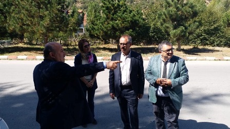 Müdür Alğan, Başkan Çelik’i ziyaret etti