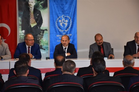 Müdür Dereci tanışma toplantısı düzenledi