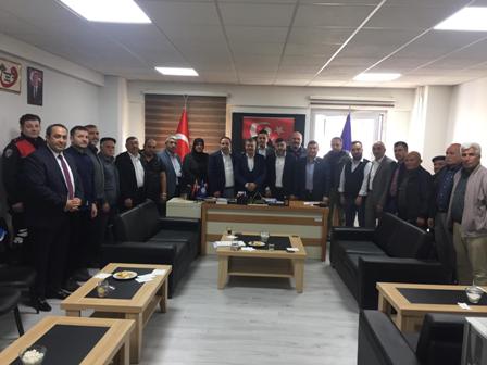 Müdür Yıldız, muhtarlarla bir araya geldi