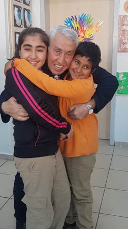 Mutluluğun resmini çizdiler