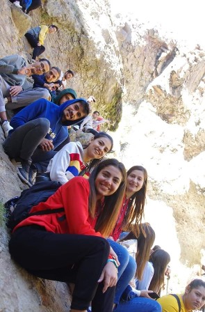 Öğrenciler Bininler turizm bölgesini gezdi