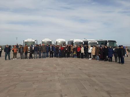 Öğretmenler tarihi mekanları gezdi
