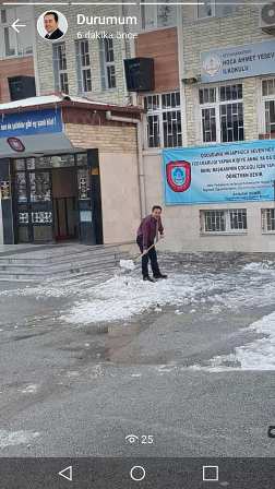 Önce müdür çalışmalı