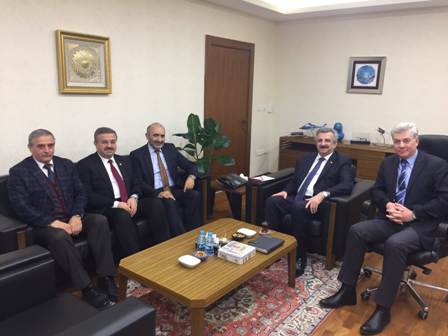 OSB heyetinden Bakan Yardımcısı Büyüdede’ye ziyaret