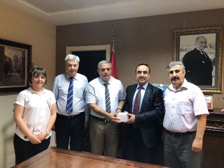 OSB heyetinden Özkaldı’ya ‘hayırlı olsun’ ziyareti